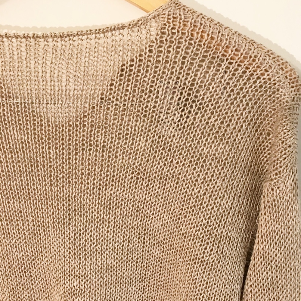 Knitted Oversized Pullover Sweater - image 3